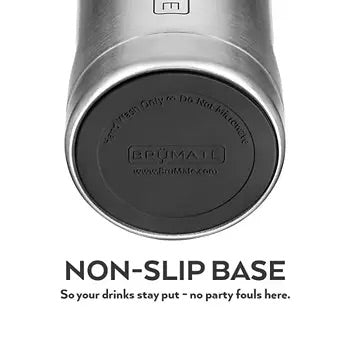 BrüMate Hopsulator Slim Can Cooler, Glitter Charcoal - Monogram Market