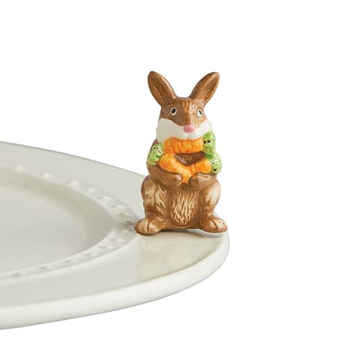 Nora Fleming Funny Bunny, Easter Mini - Monogram Market