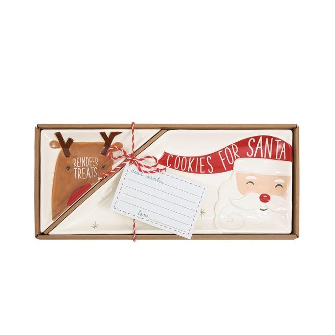 Mud Pie - Cookies for Santa & Reindeer Treats Set