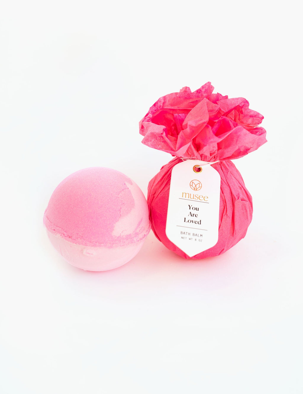 Musee Bath Bomb - You Are Loved - Monogram Market