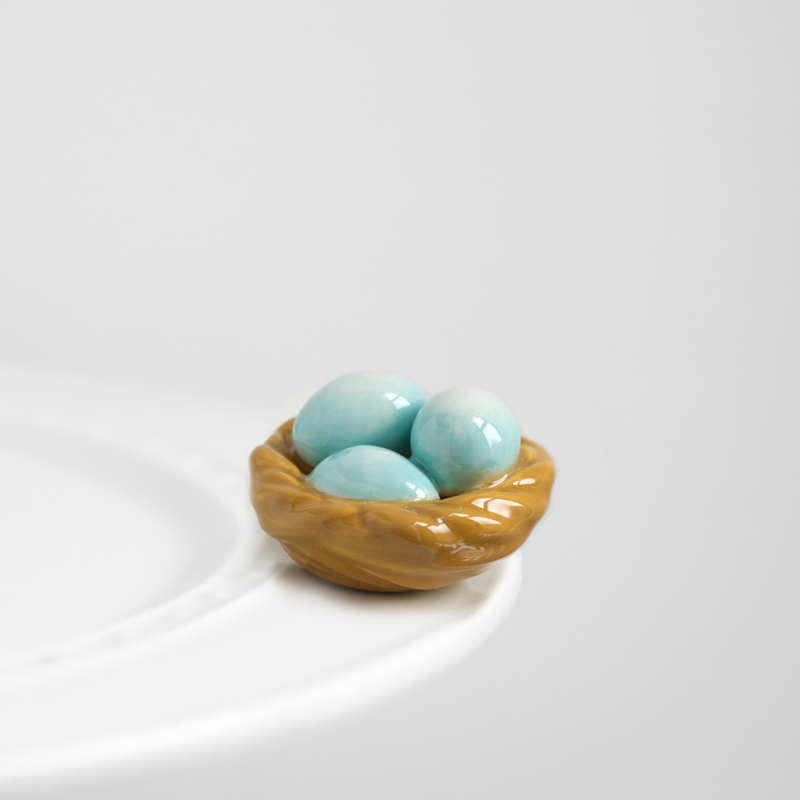 Nora Fleming Blue Robin’s Egg, Mini - Monogram Market