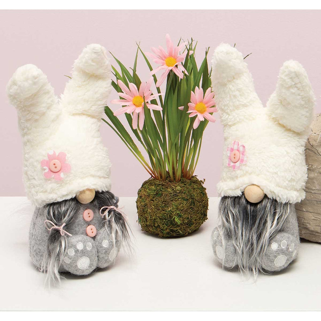 Floppy Ear Bunny Gnome with Paws - Monogram Market