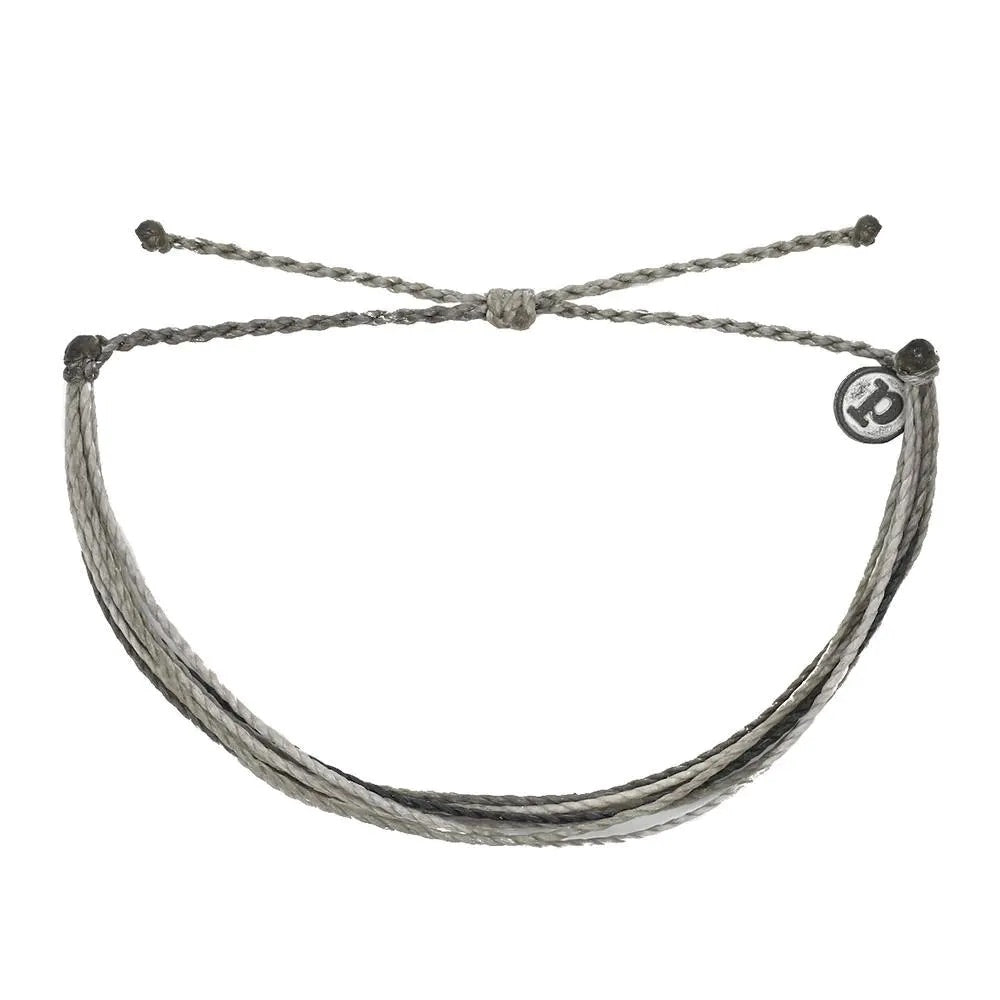 PuraVida Bright Original Bracelet, Steel Anchors - Monogram Market