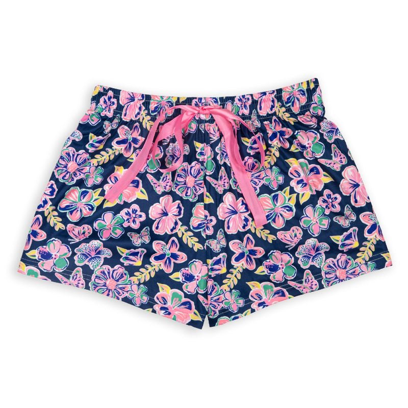 Simply Southern Lounge Shorts, Butterfly - Monogram Market