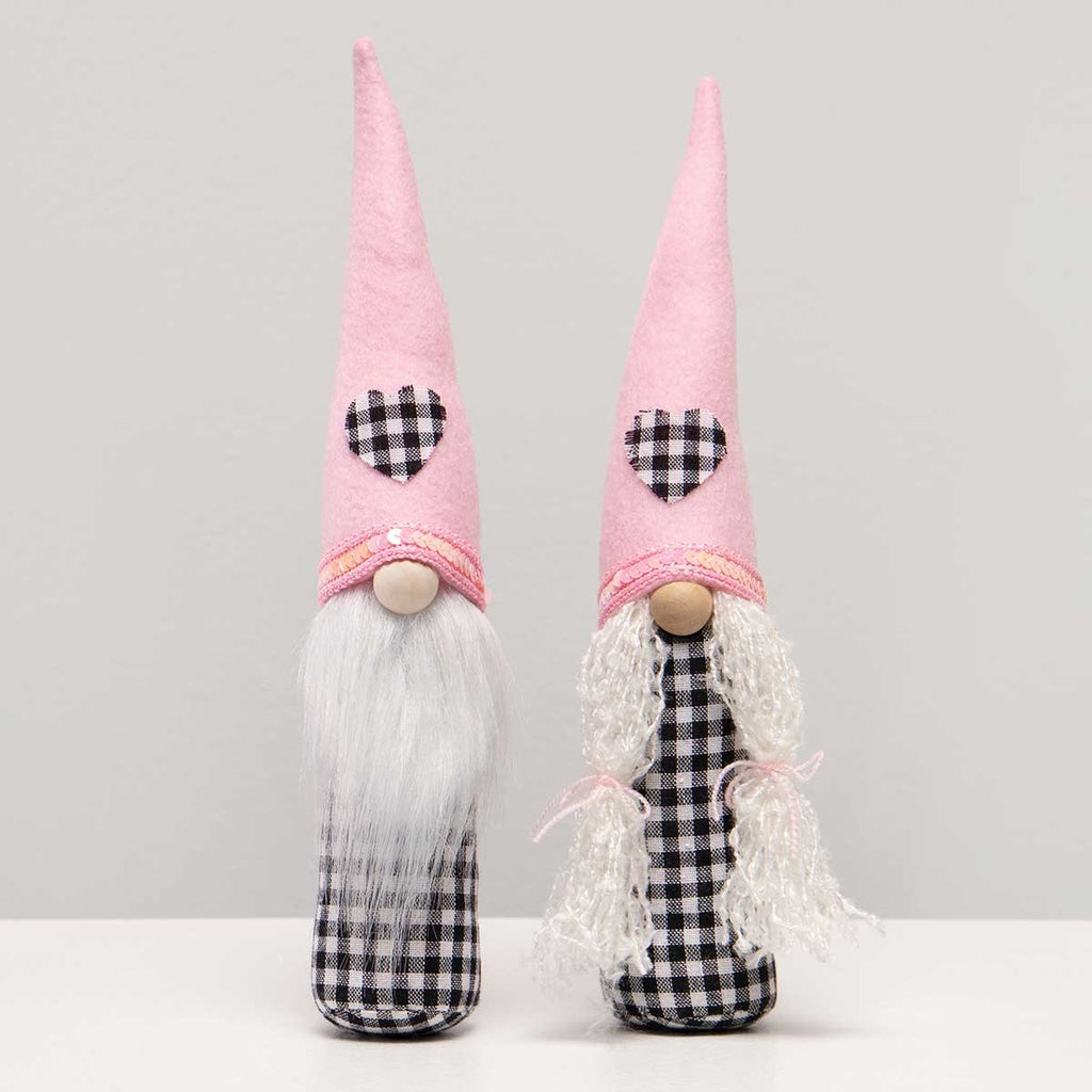Girl and Boy Valentine Gnome - Monogram Market