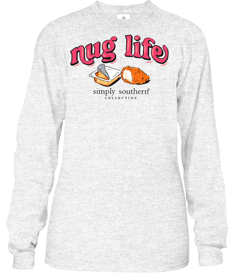 Simply Southern - Nothing Nuggets Can’t Fix, Long Sleeve Tee - Monogram Market