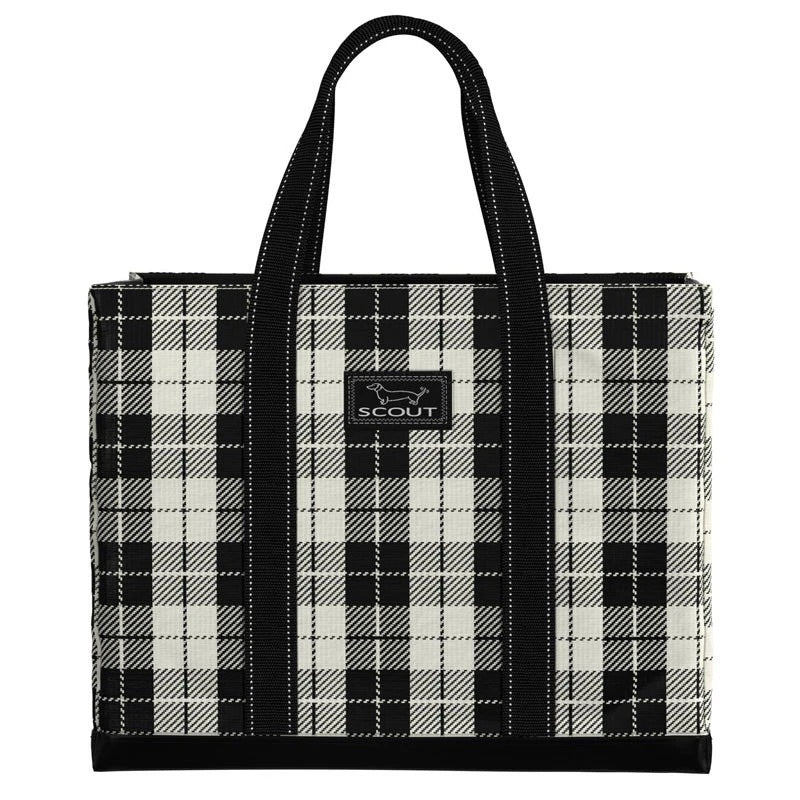 SCOUT Original Deano Tote Bag, Plaid Habit - Monogram Market