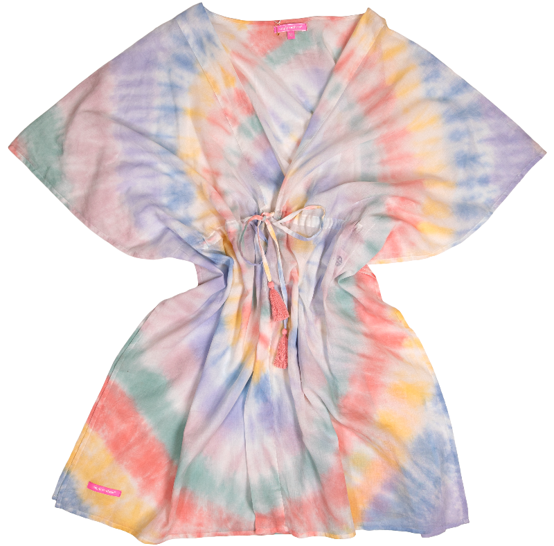 Simply Southern Tie Dye Cover Up/Tunic, Swirl - Monogram Market