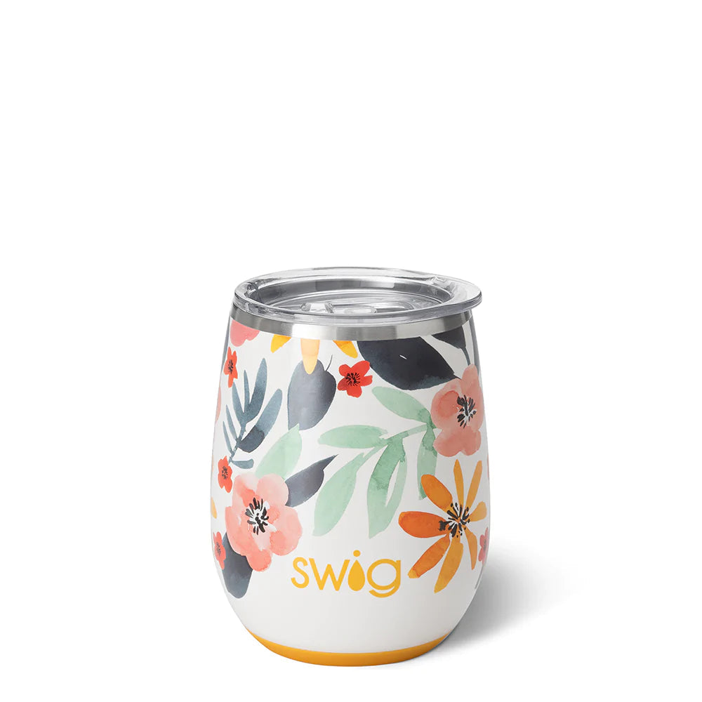 Swig 14 oz. Print Stemless Wine Cup - Thumbnail 2
