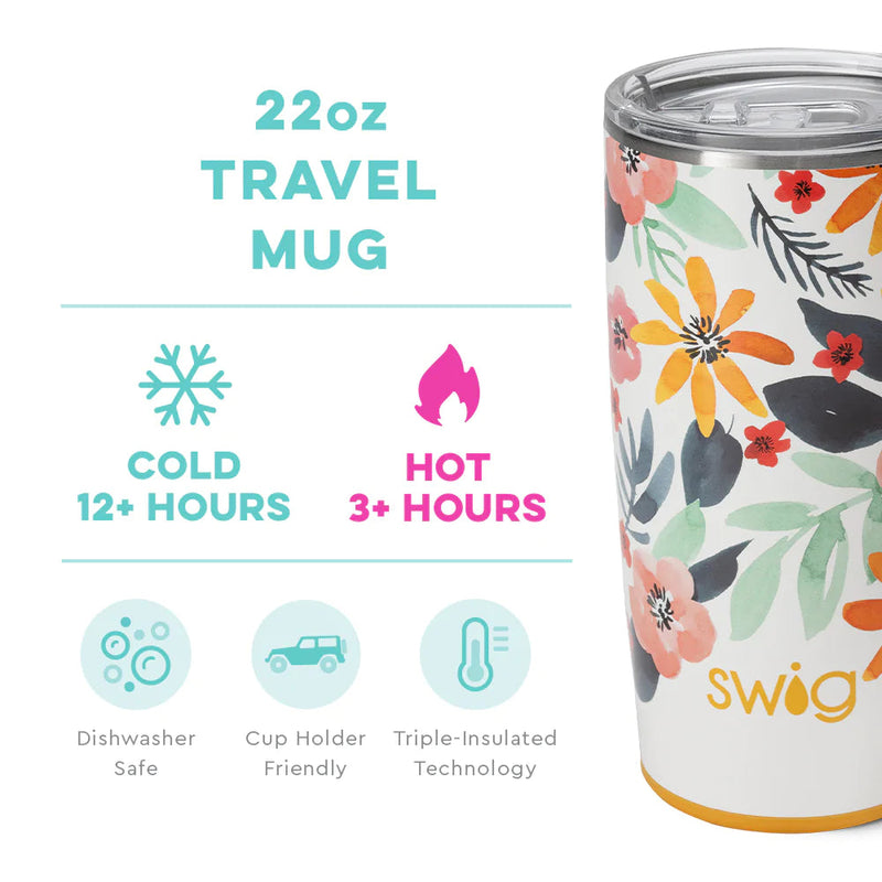 SWIG - 22oz Travel Mug, Honey Meadow - Monogram Market