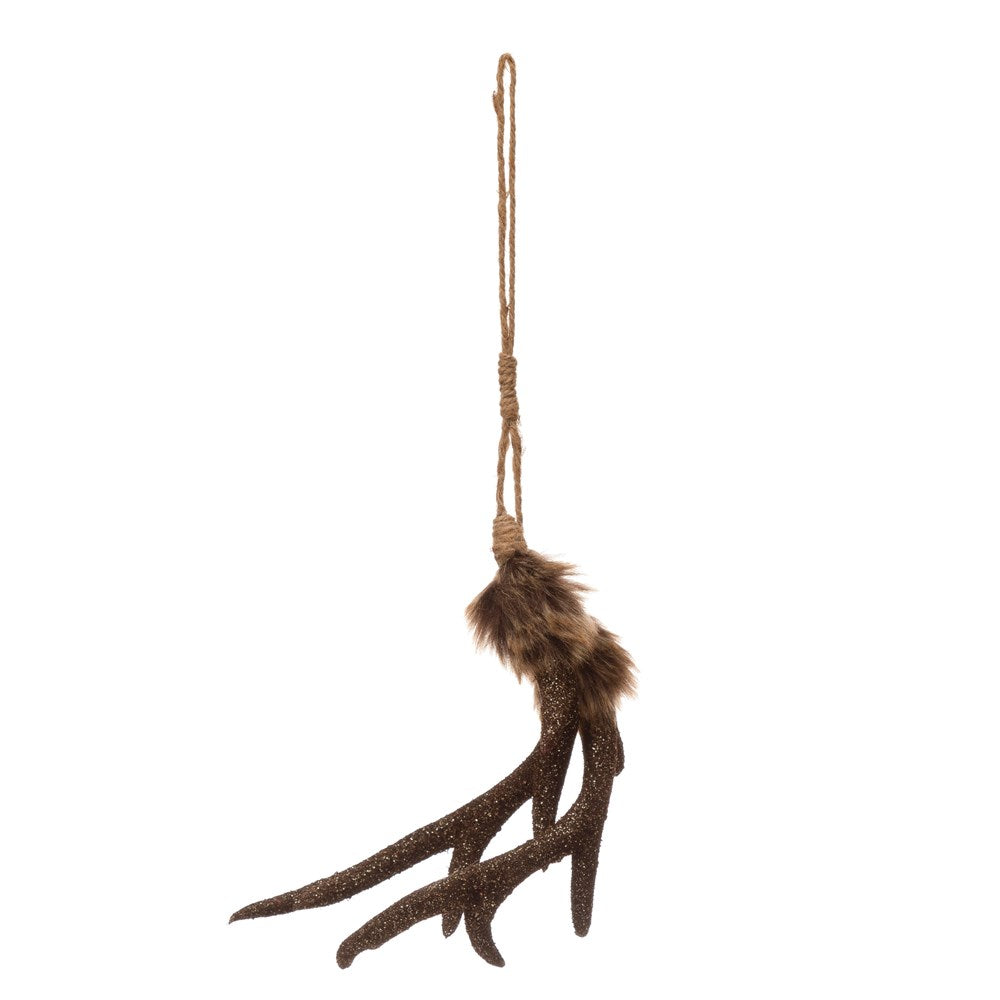 Resin Antler Christmas Ornament