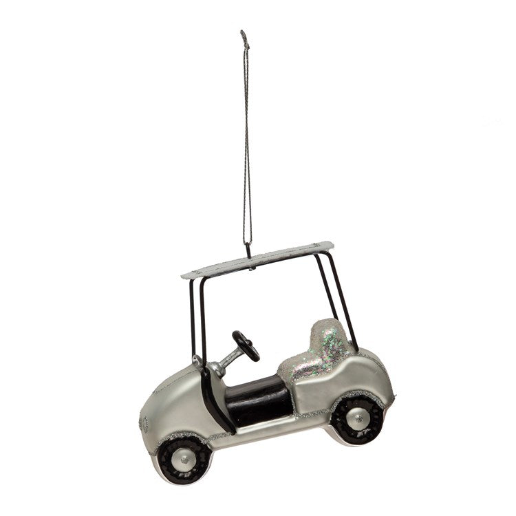 Golf Cart Christmas Ornament - Monogram Market