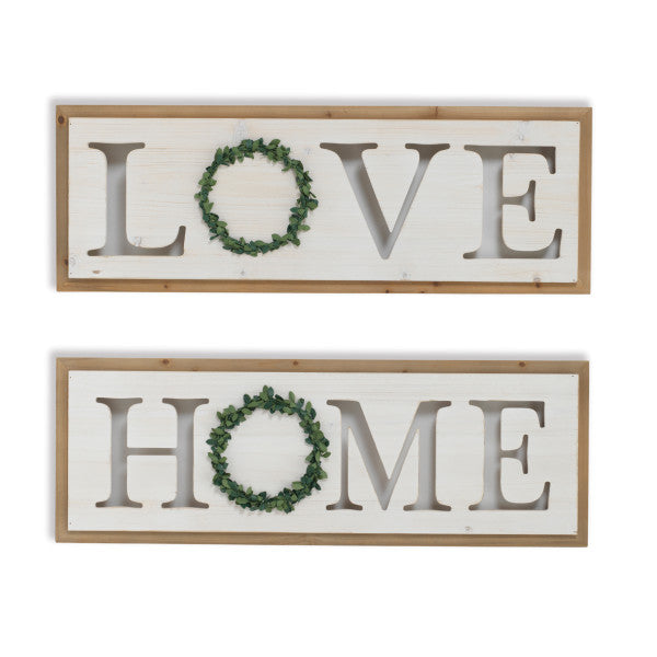 Monogram Market Wall Signs